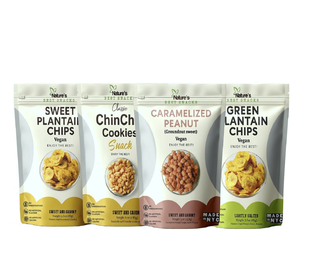 Variety pack (Pack of 4) Nature's Best Snacks