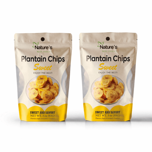 Sweet plantain Chips (3 oz). Nature's Best Snacks
