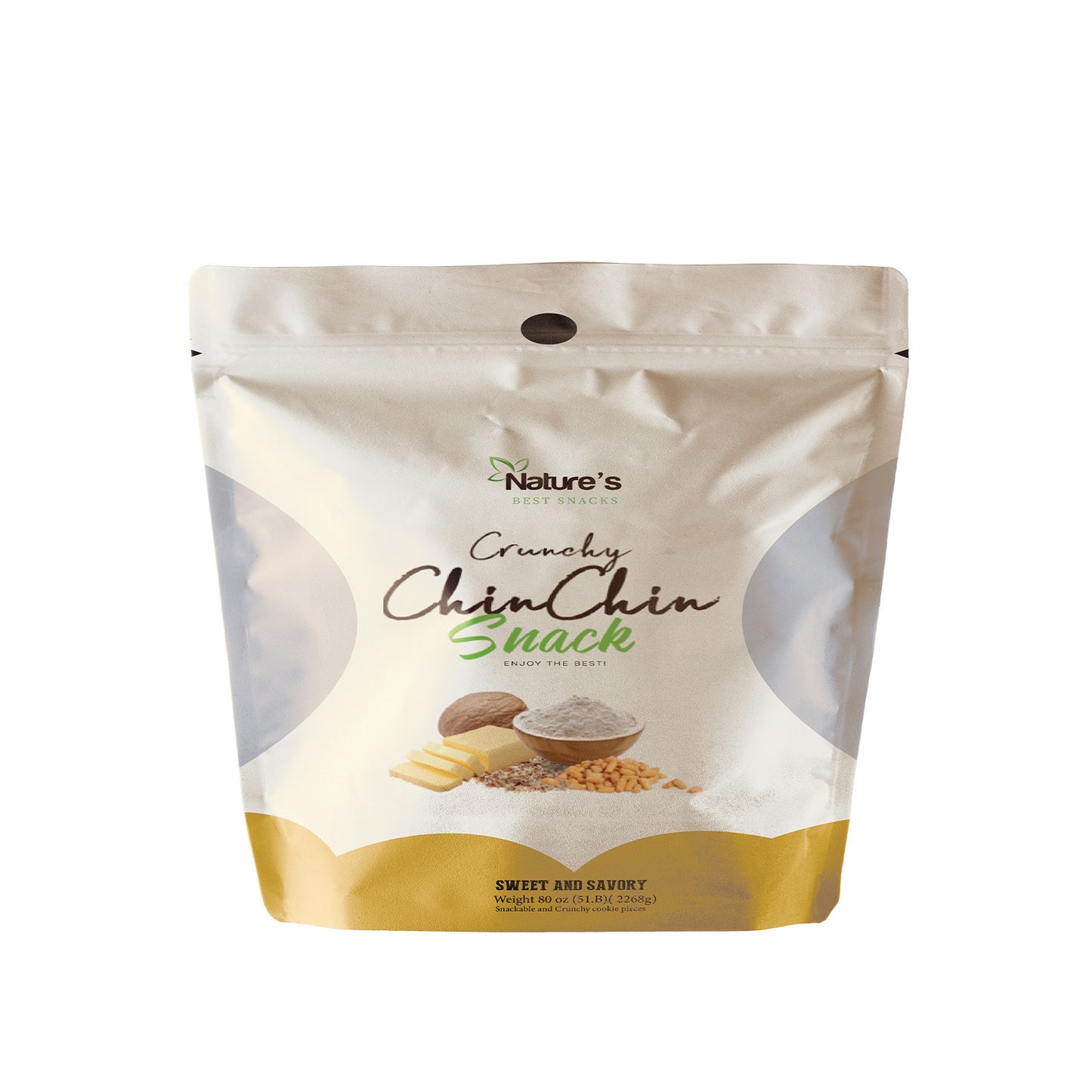 Chin Chin Snack (5lbs) - Family Size