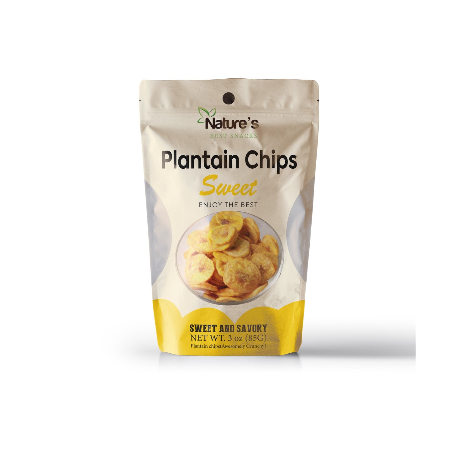 Sweet plantain Chips (3 oz).